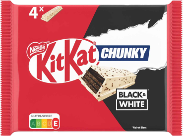 KitKat - Chunky Black & White 4 x 42g